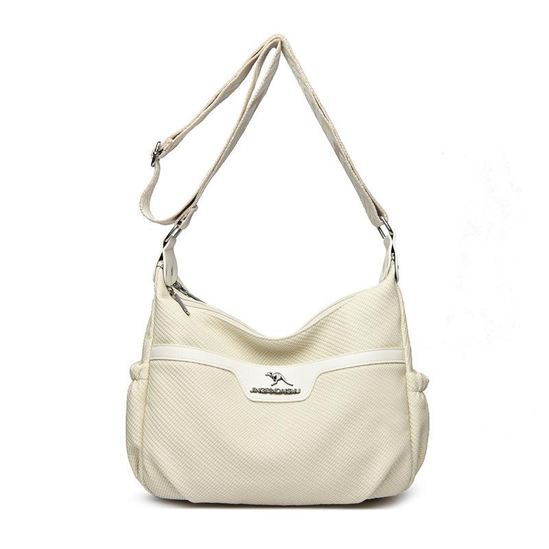 Shoulder Bag Large Capacity Middle-Aged Mother Crossbody Bag Commuter Small Square Bag