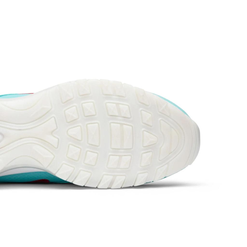 Nike Air Max 97 ' Air : Shanghai Kaleidoscope' (Unisex) Ice Blue / Red-White Running Shoes CI1508 400