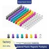 Colorful Transparent Neodymium Iron Boron Magnet Pushpin with Strong Magnetic Hold