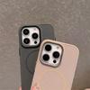 Metal lens frame magsafe charging phone case for iPhone 16 15 14 13 12 11 Pro Max magnetic liquid silicon back cover