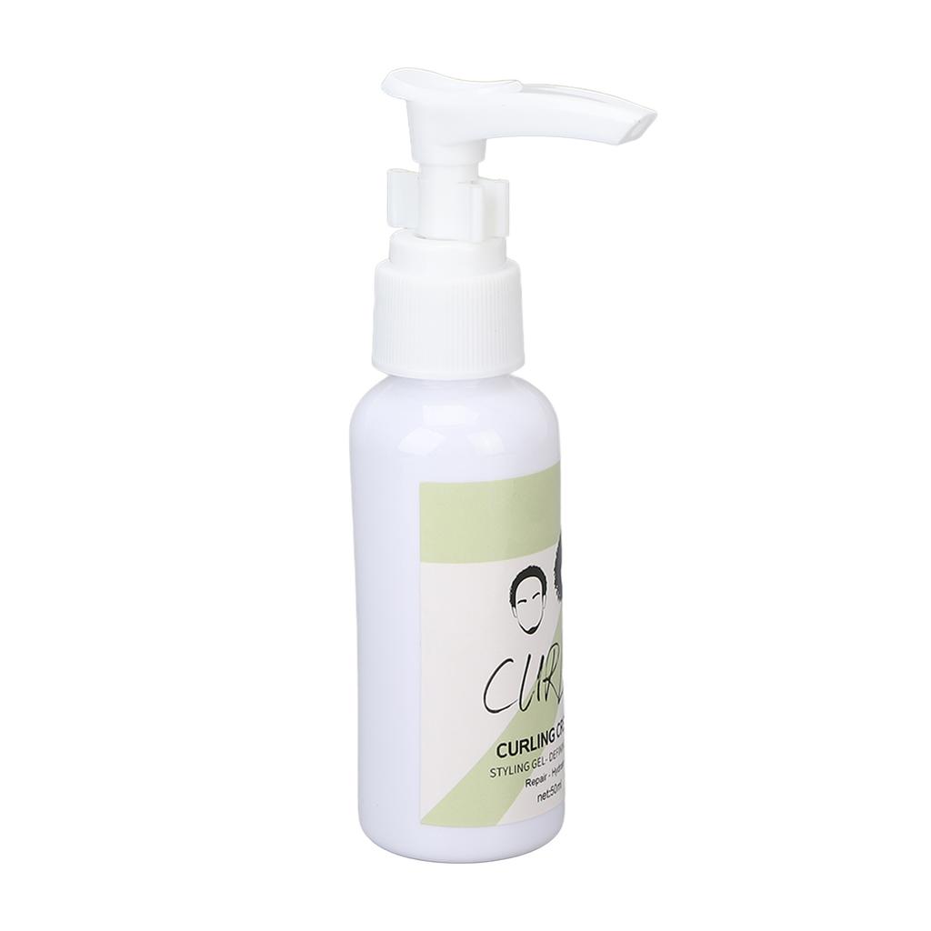 Curl Defining Cream Curly Hair Elastin Hair Moisturizing Curly Hair Styling Fluffy Elastic Cream