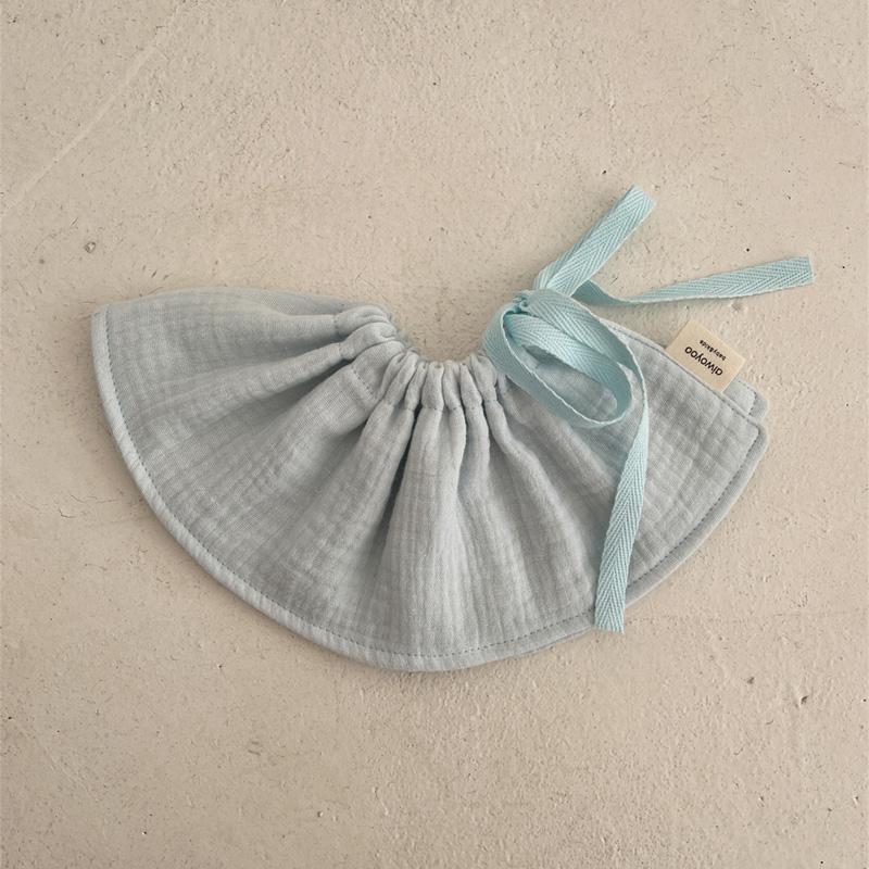 4Layers Cotton Gauze Baby Bibs Toddlers Newborns Printing Ruffle Feeding Burp Cloths Apron Baby Saliva Towel Drool Bib
