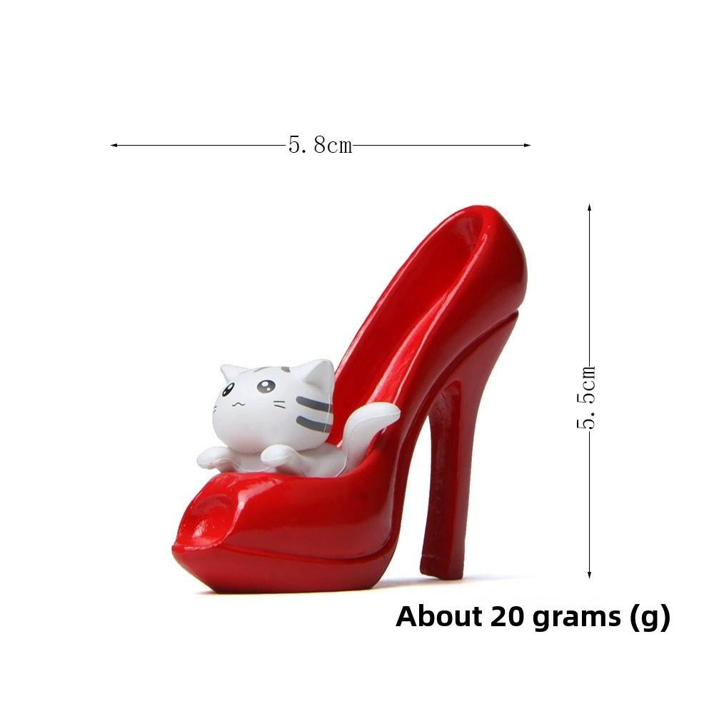 Home Sweet Chis High Heel Shoe Micro Landscape Decor For Gift Cartoon Collectors