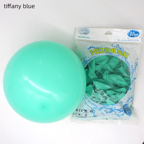 10-Inch Retro Transparent Wedding & Birthday Balloon Set