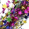 25 Ft Star Garland Christmas Tree Ornament Tinsel Wire Garland Home Baby Shower Christmas New Year Wedding Birthday Party Decoration Festive