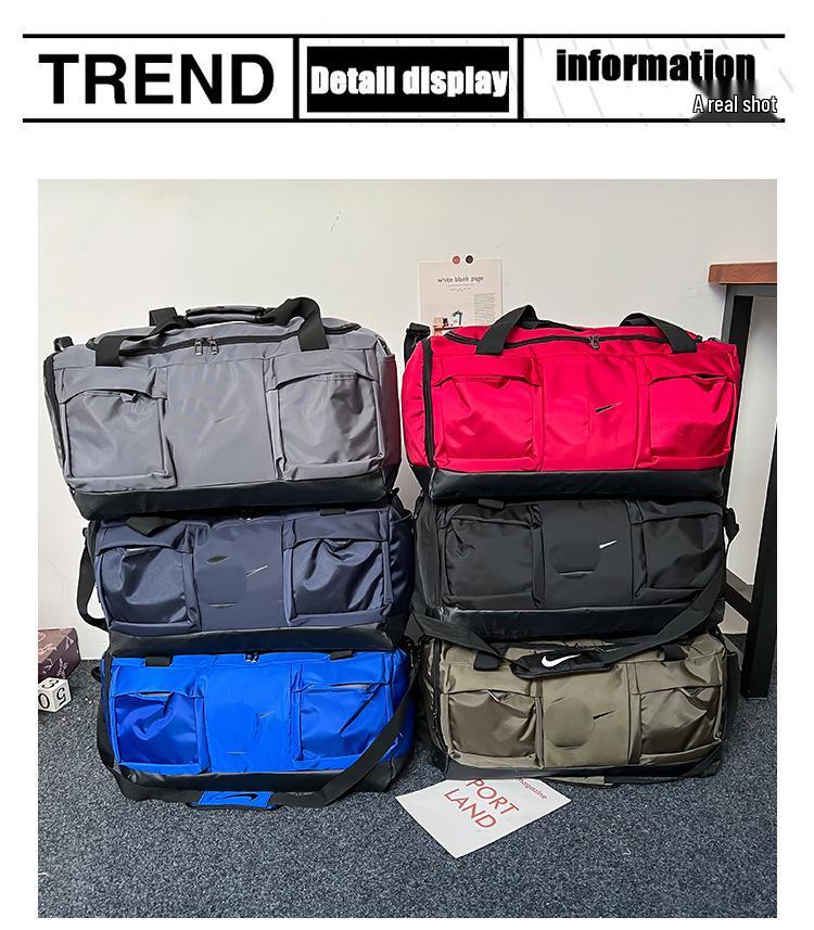Trendy Large-Capacity Sports Duffel Bag for Fitness or Business Trips