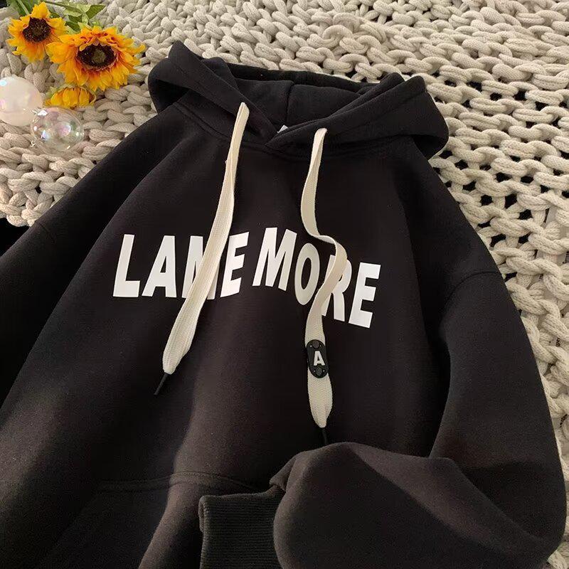 Men s Autumn/Winter 2025 Heavyweight Hooded Sweatshirt: Trendy, Youthful, Plus Velvet, Thickened Casual Jacket 3XL
