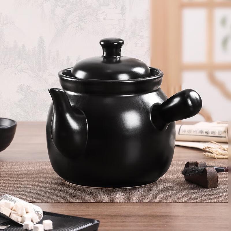 JINGRX Traditioneller Keramik-Kräutermedizin-Topf