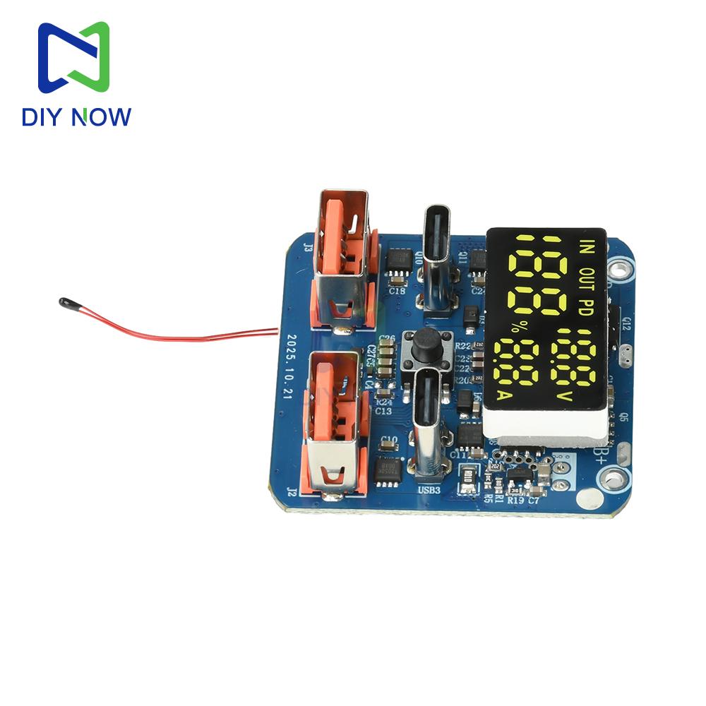 4S PD100W Lithium Battery Charger Protection Module 20V 5A Bidirectional Fast Charging Buck-Boost Circuit for Power Banks Energy