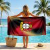 Bayer Leverkusen Football Beach Towel Soft Microfiber Summer Towel Quick Dry Absorbent Towel for Beach Swimming Pool Travel