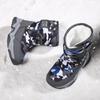 Kids Winter Boots Fashion Convenient Outdoor Thick Sole with Plush Insulation  Boy's Snow Boots High Top Cotton Shoes