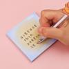 Egg Yolk Gradient Sticky Notes: Student & Office Memo Pads