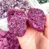 Natural Red Corundum Raw Stones Ruby Crystal Specimen Wicca Raw Mineral Healing Gemstone  DIY Jewelry Making Aquarium Home Decor
