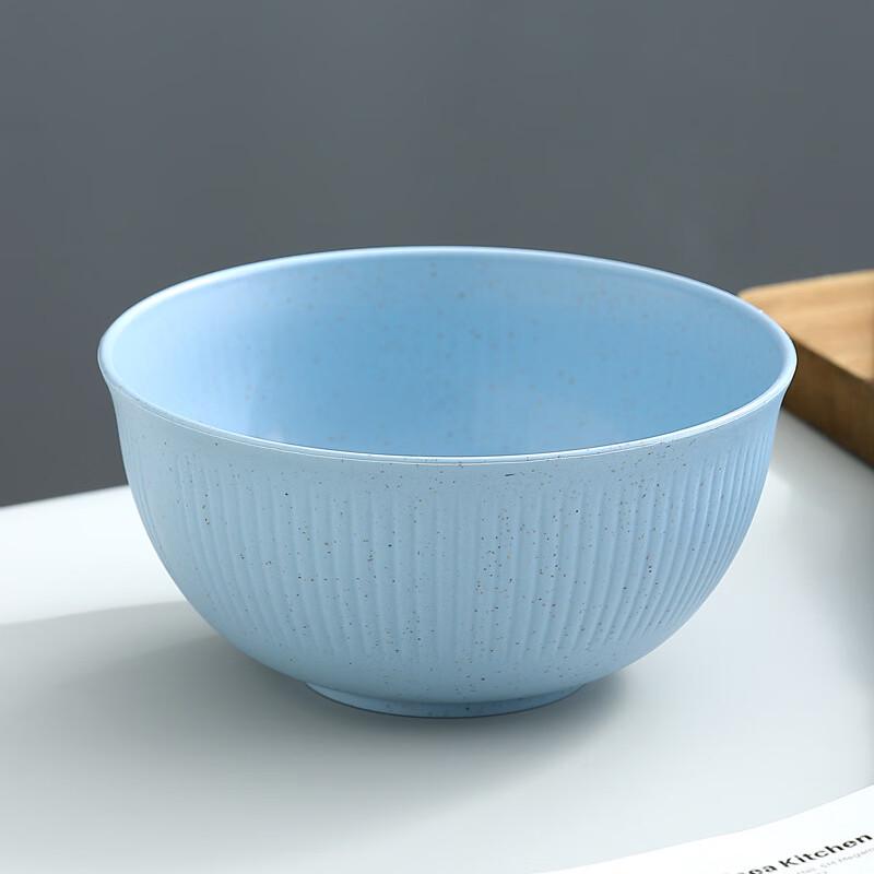 ZISIZ Wheat Straw Salad Bowl Set