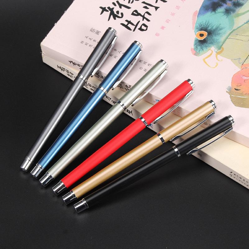 Schilderstift, Metallgehäuse, Schilderstift, Geschenk-Gel-Tintenstift, 0,5 mm Spitze, tragbar