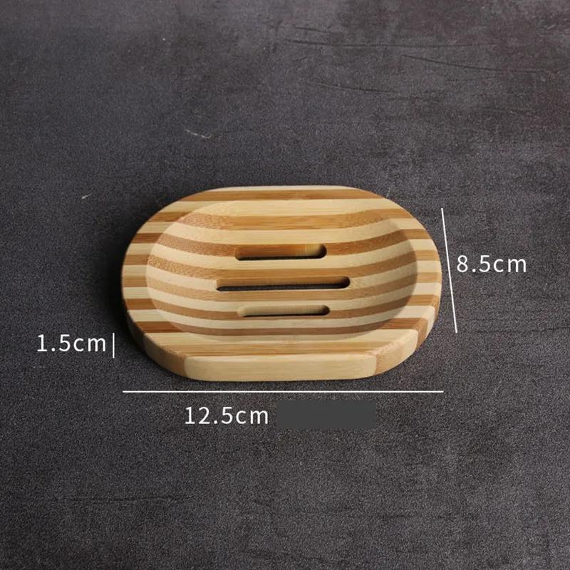 Săpuniere din Lemn Natural cu Drenaj, Suport Farfurie, Suporturi Tip Cutie, Duș, Săpunuri pentru Spălarea Mâinilor, Suport YLE055