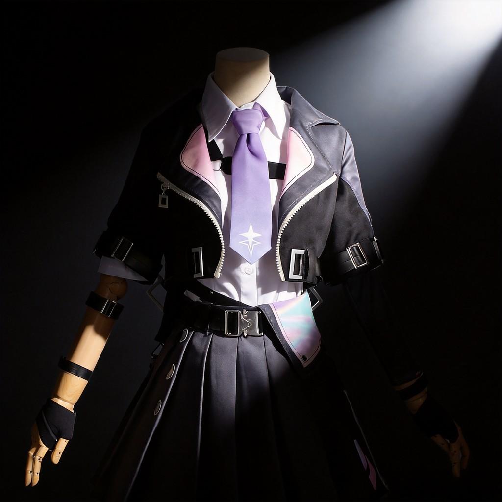 Neverness To Evernessgame Theme Cosplay Costume With Polyester Fabric For Anime And Gaming Fans