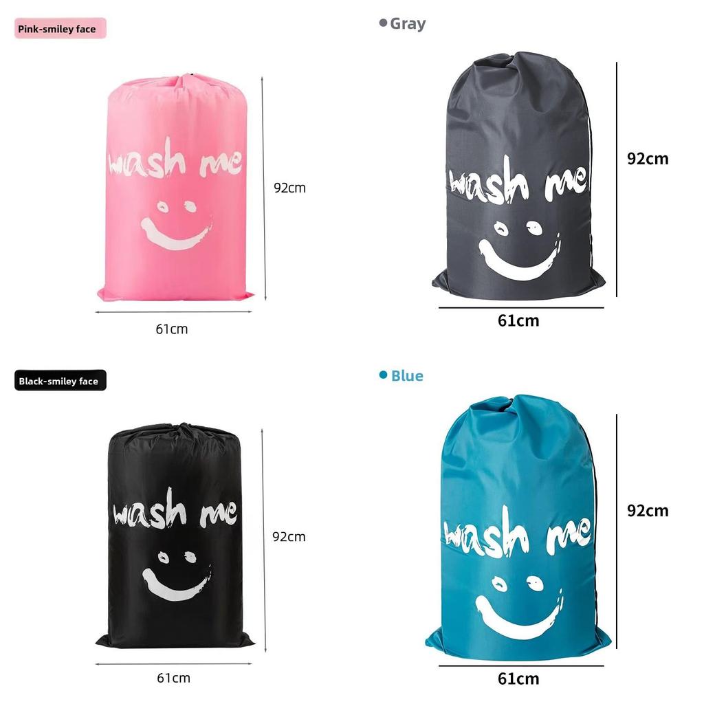 Cotton Storage Bag With Drawstring Waterproof Closure For Bedding And Clothes