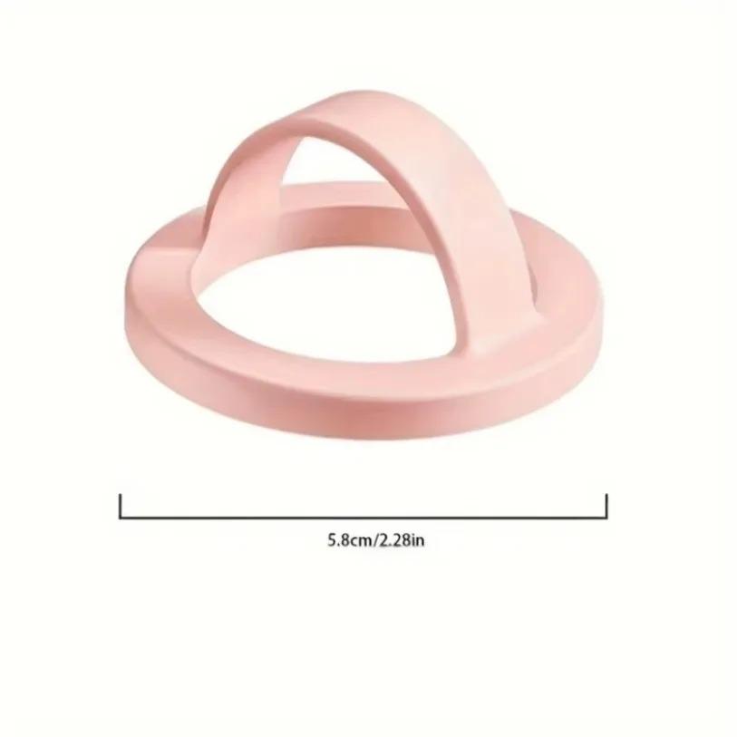 Magnetic Phone Ring Removable Waterproof Liquid Silicone Magnetic Phone Ring Holder Grip Attachment for iPhone & Android Cases
