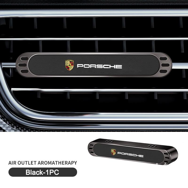 Hdkcy5 Car Air Outlet Aromatherapy Clip Solid Perfume Diffuser Air Freshener For Porsche Macan Panamera Cayenne Boxster Cayman 911 918