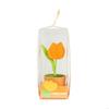 62KD Hand Knitting Potted Flower Tulips Crochet Flower Home Car Interior Accessories