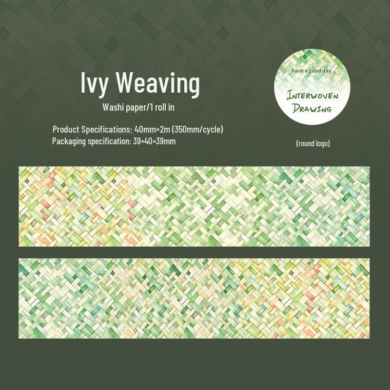 Beautiful Day Sea of Flowers PET Tape: Plant Journal DIY Stickers, 8 Styles