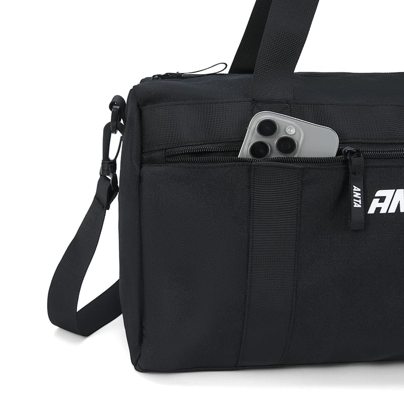 Anta Fabric Gym Bag Regular Unisex Classic Black/Twilight Gray/Violet 9825332756-1