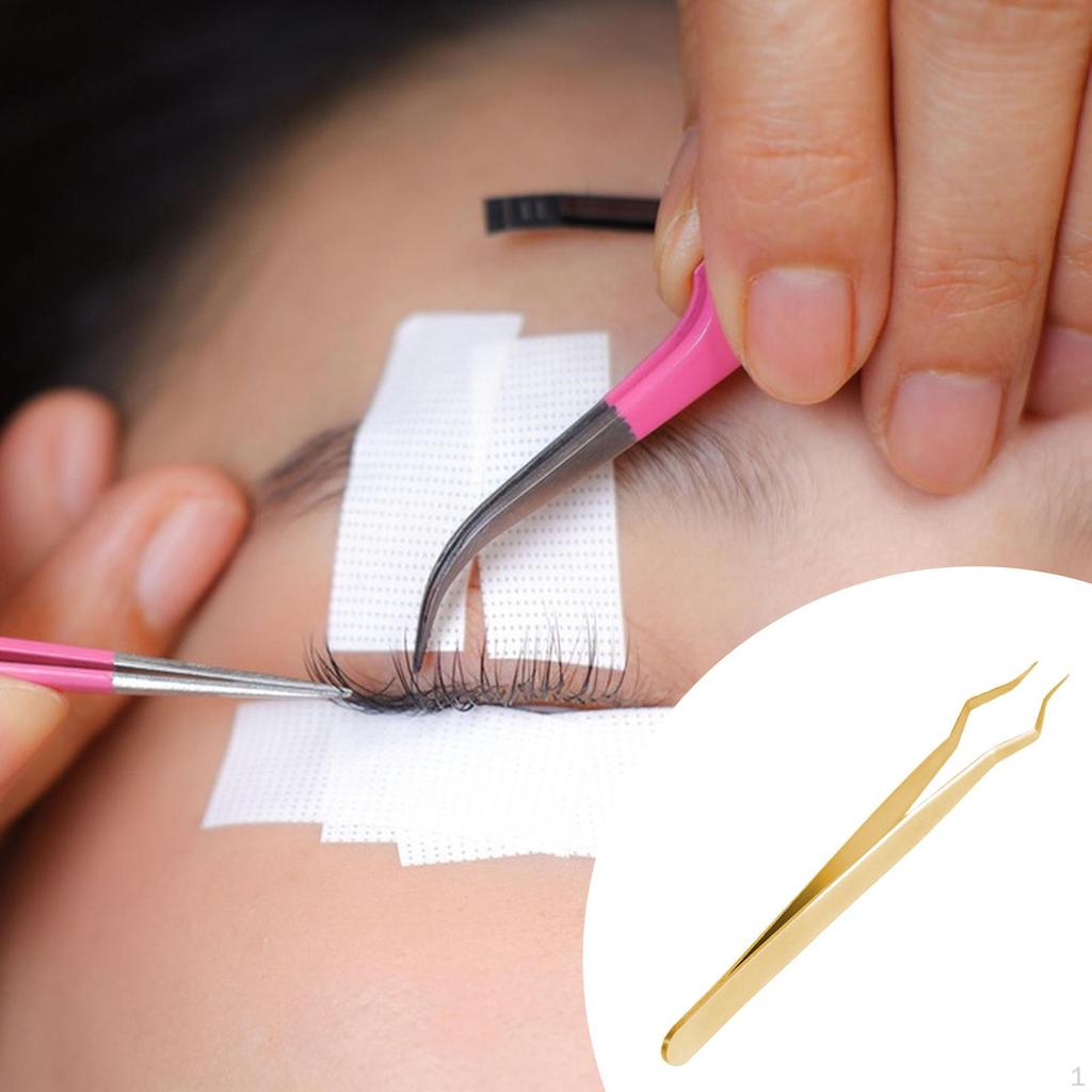 Eyelash Extension Tweezers Eye Lash Application Tool
