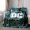 1pc Superheroes Comics Flannel Throw Blanket Lightweight Soft Warm All Season Blanket for Sofa, Bed, Travel, Camping L1024220