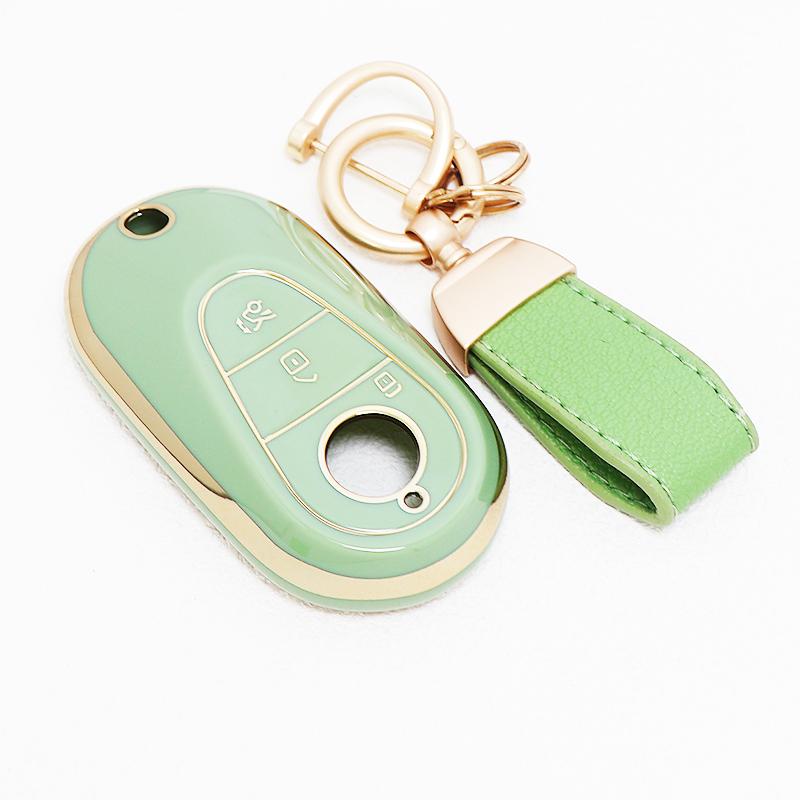 Fashion Style TPU For Mercedes Benz GLA GLB GLC CLA CLS E300 S450 S580 S500 C E S Class W206 W223 W214 Car Key Case Cover