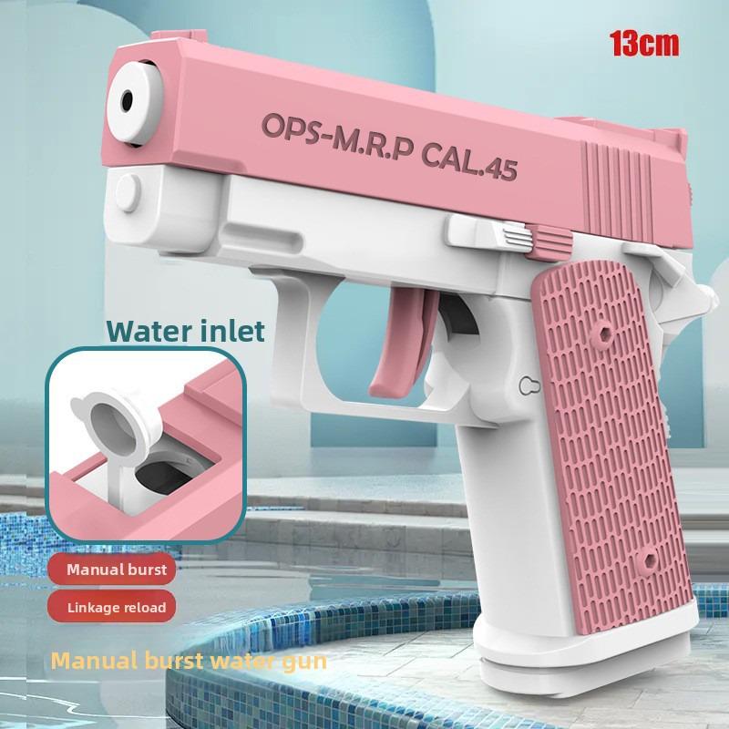 Summer Pool Electric Water Gun Rechargeable Automatic & Manual Spray Gun Capacity Range Up To 32 FT Range for Adults & Kids