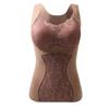 Lace Thermal Shapewear Camisole Slimming with Padded Cups Thermal Underwear Tummy Control Crop Tops Tanks Postpartum Body Shaper