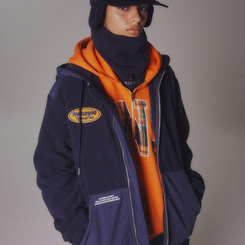 MENASOO Hide Earmuffs Cap_Navy