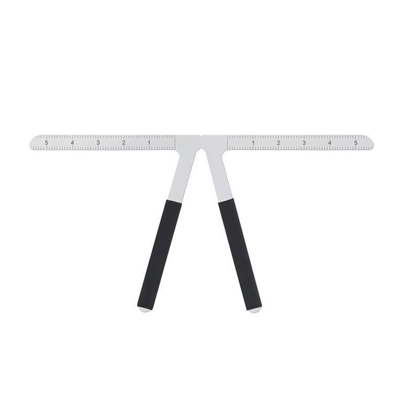 Stainless Steel Eyebrow Tattoo Stencil Ruler Microblading Tattoo Positioning Measure Template Eye Brow Permanent Makeup Tools