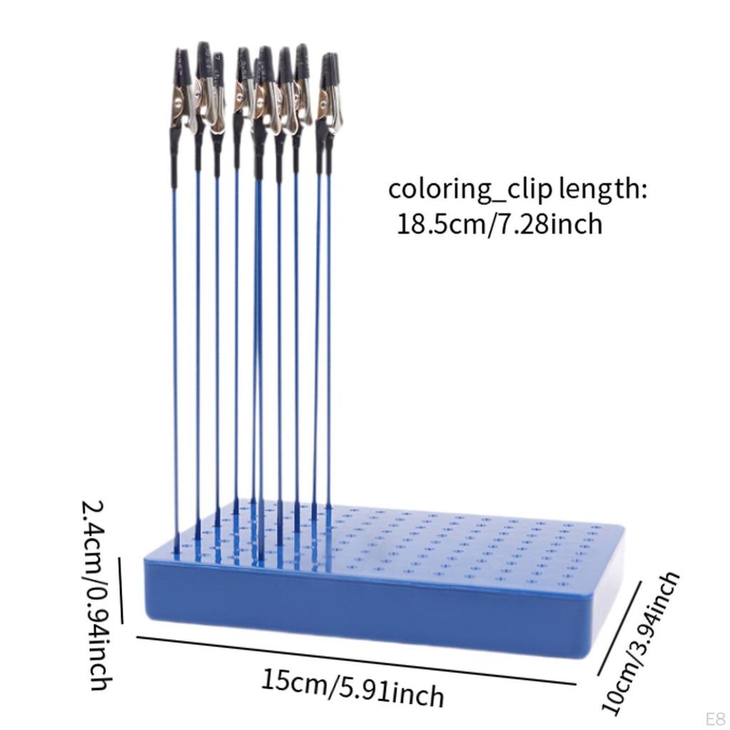 10 Count Clip Set for Modeling Tools and Craft Stands