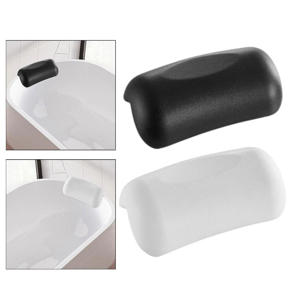 Suction Cups Bathtub Headrest Non Slip Bath Neck Cushion Thick Bath Pillow Bathtub Use