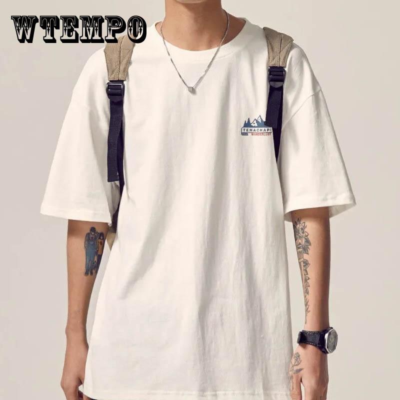 

Летняя тонкая модная футболка с короткими рукавами с принтом, мужская свободная повседневная универсальная одежда, дышащий пуловер с круглым вырезом, мужской топ