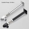 BAKALA  Black Stainless Steel Wall Mounted or Ceiling Mounted  Bathroom Shower Arm Shower Rod