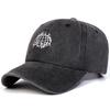 Burning Earth Washed Baseball Cap Men's Retro Casual Travel Hat Adjustable Cotton Hip-hop Hats Trucker Caps