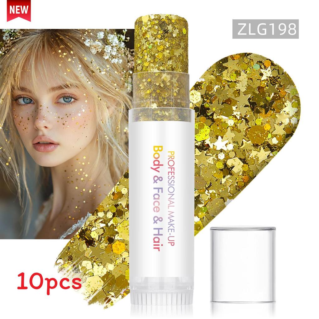Body Glow Stick Face Sparkle Gel For Festival Makeup And Carnival Fun