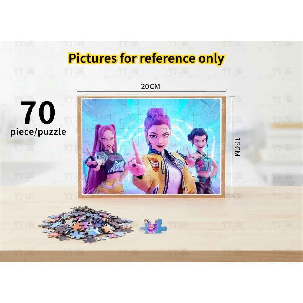 Puzzle Set - Character Collection Decoration, Children's Gifts, Puzzle Games, Parent Child Fun