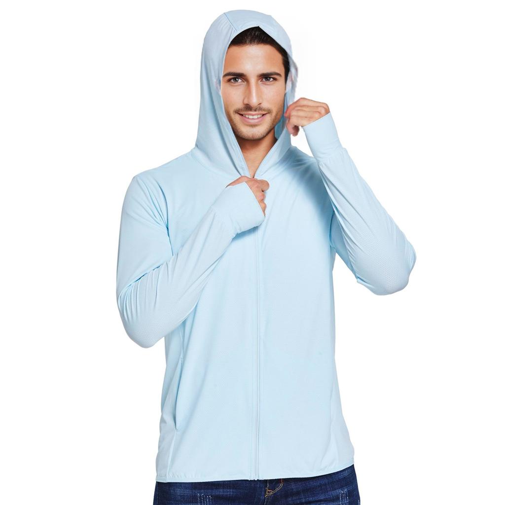 Women And Men With The Same Fashion Sun Protective Clothing Summer Uv Breathable Thin Clothes Sun-Protective Clothing Coat