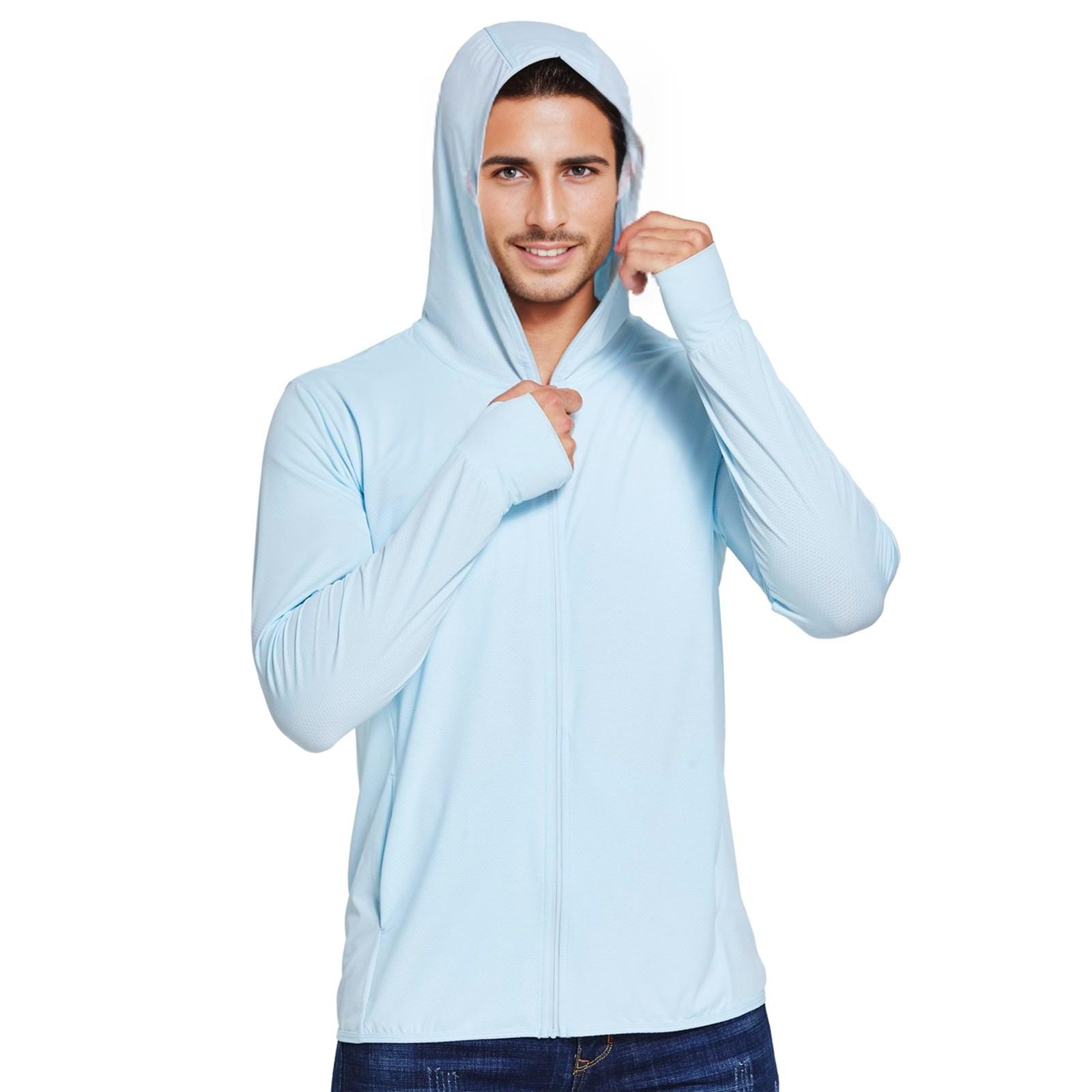 

Женщины и мужчины в одинаковой моде Солнцезащитная одежда Летняя УФ-дышащая тонкая одежда Солнцезащитная одежда Пальто XXXL