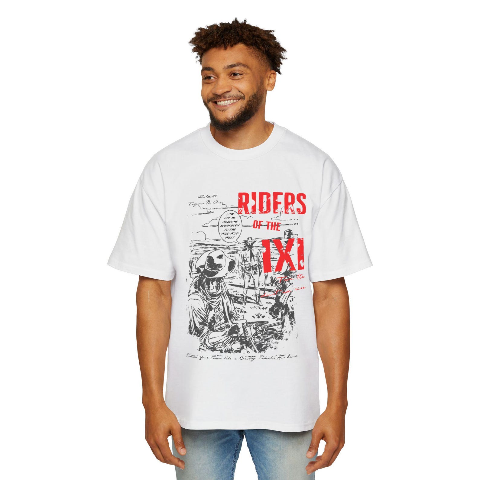 Riders of the IXI - California Love Lyrics Tee - Pulp Comic Tee S