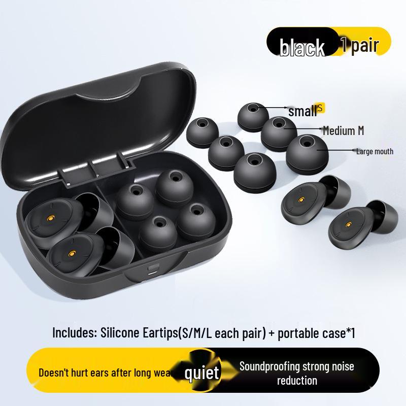 Comfortable Waterproof Silicone Earplugs for Noise Reduction and Swimming