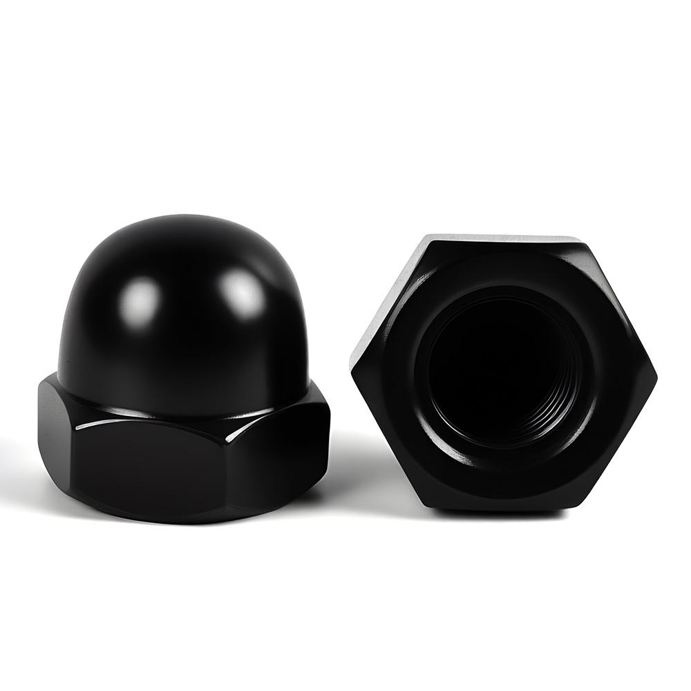 Acorn Domed Nut M3 M4 M5 M6 M8 M10 M12 M14 M16 M18 Brass/304 Stainless Steel /304 Black Hex Acorn Nut Anti-Loose Rust Domed Nuts