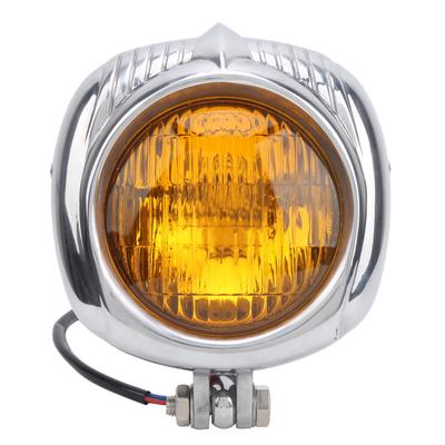 Faros Delanteros 12V Aleación de Aluminio de Alta Resistencia Montaje con Perno de 10 mm Universal para Motocicleta Retro