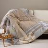 Plaid Scaldotto Panther In Combed Cotton 250 G/sqm