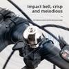 Bicycle Mini Ball Shaped Bell With Copper Horn For Mountain Bike Cycling Gear