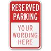 Custom Metal Sign Personalized Wall Art Decor Aluminum 20x30 cm